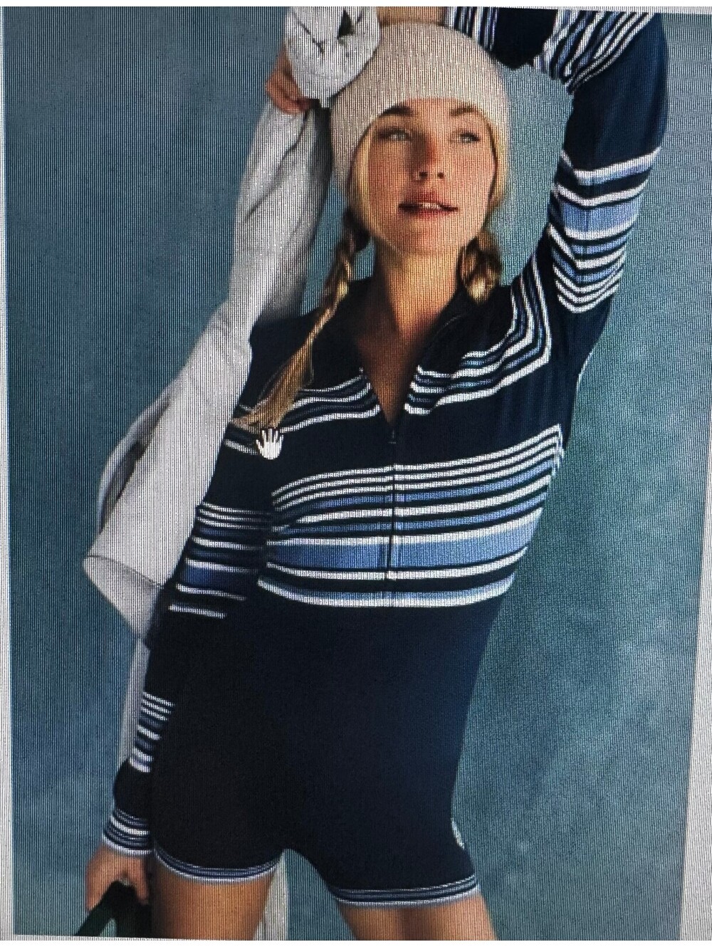 Free people Movement Baby it's cold outside playsuit